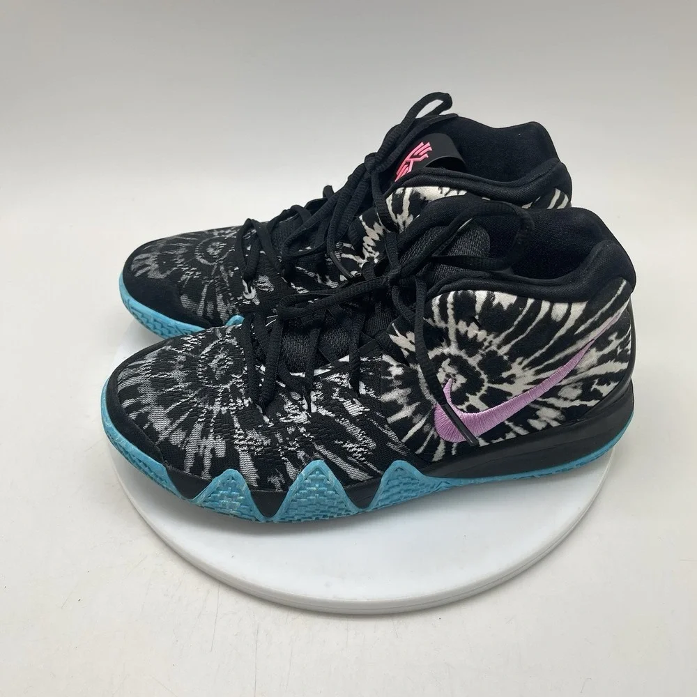 Nike Sneakers Youth 7 Kyrie 4 All Star Black A01322-001 Basketball Athletic Shoe
